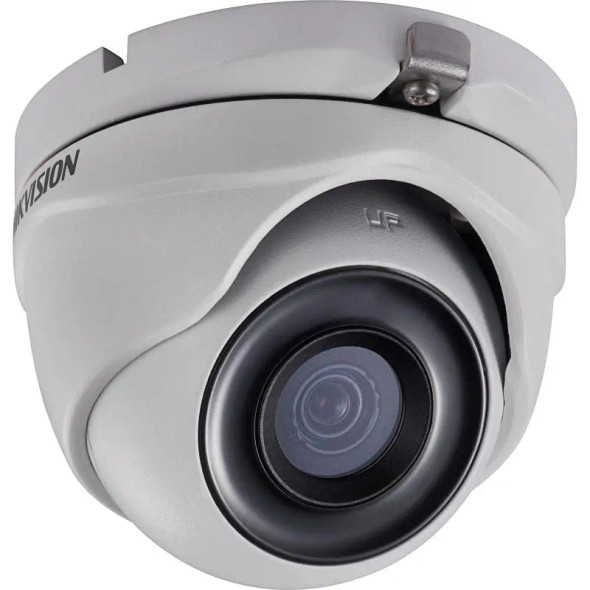 Hikvision DS-2CE76D3T-ITMFB 2MP Outdoor Turret HD-TVI Security Camera with 2.8mm Lens and Built-In IR - 1